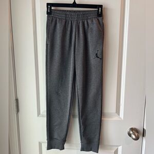 Kids Gray Air Jordan Jogger Pants. Size 10-12